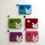 Bunny Felt Coin Purse
